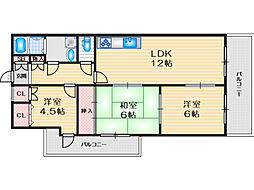 Jクレスト南茨木マンション 402