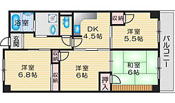 サクセスハイツ西尾 201