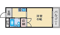 クローバーMオザキA棟 208