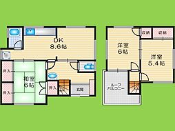 高槻市紅茸町戸建 1