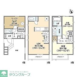 川崎市高津区諏訪２丁目の一戸建て