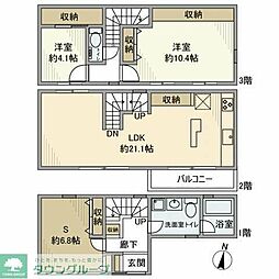 世田谷区用賀３丁目の一戸建て