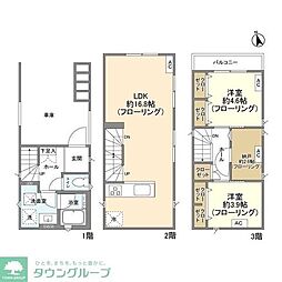 川崎市高津区諏訪2丁目の一戸建て