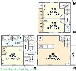 世田谷区玉堤１丁目の一戸建て