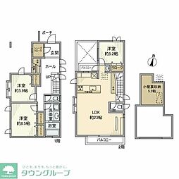 世田谷区上用賀４丁目の一戸建て