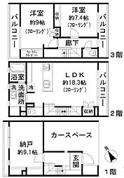 目黒区東が丘１丁目