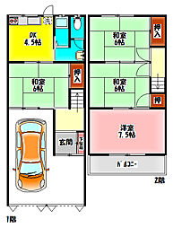 大久保町3丁目21-9車庫付借家 R2