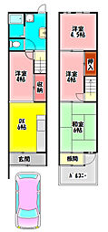 守口市高瀬町１丁目の一戸建て