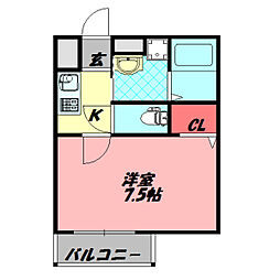 カーサクレスト清水II(旧クリアルーチェ)