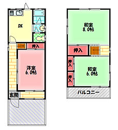 守口市東郷通３丁目の一戸建て