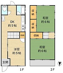守口市金田町３丁目の一戸建て