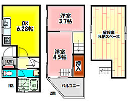 八雲中町貸家 1