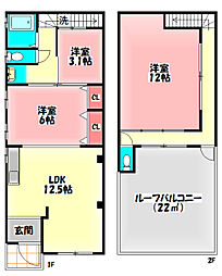 守口市東光町3丁目の一戸建て