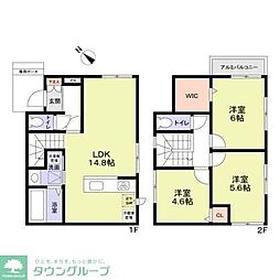 市川市大洲3丁目戸建貸家 A