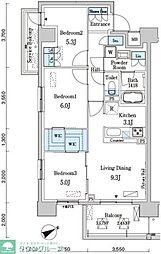 ベルヴュコート柏 205