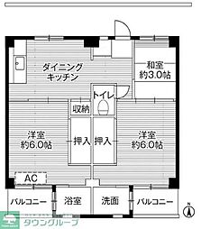 ビレッジハウス江戸川台3号棟 106