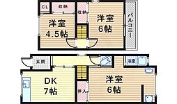 松田貸家2戸1
