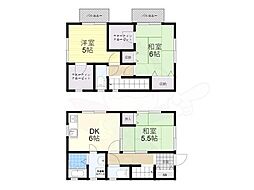 富松町4丁目貸家