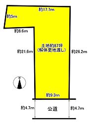 西大寺芝町二丁目土地