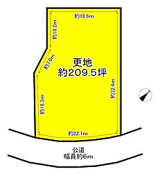 奈良市中登美ヶ丘2丁目の土地