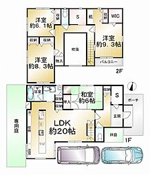 生駒市谷田町の一戸建て