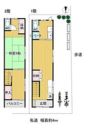 東大阪市岸田堂南町の一戸建て