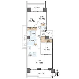 阪急ヒルズコート高槻2番館 8F