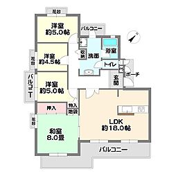 ウエル・メロード狩場台7号棟 4F