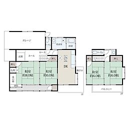 広島市安佐北区あさひが丘1丁目の一戸建て