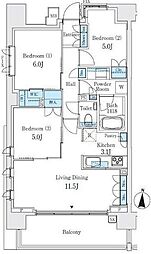 江東区毛利１丁目