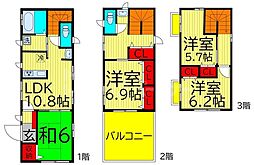 墨田区東向島３丁目の一戸建て