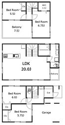 綾瀬市寺尾北3丁目2期 1号棟