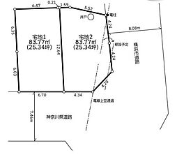 横浜市泉区上飯田町7期 宅地2