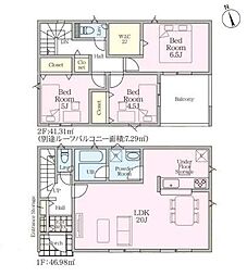 綾瀬市早川第6　5号棟
