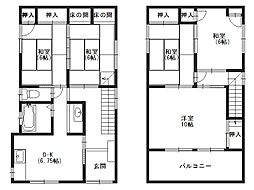 大東市北条二丁目戸建貸家