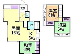 札幌市南区南沢六条4丁目の一戸建て
