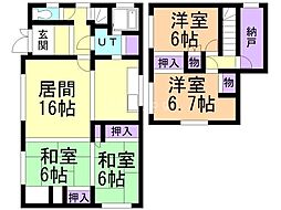 夕張市沼ノ沢の一戸建て