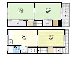 水堂町2丁目連棟貸家