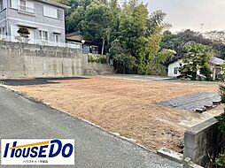 高台立地で約104坪の更地小串売土地