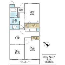 ニューポート磯原 303号室