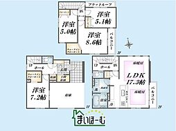 フ・ヒ現地蕨市錦町21期　2839