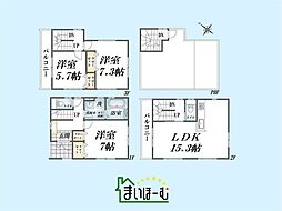 川口市朝日6丁目の一戸建て