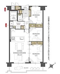朝日プラザCUTYウエストヒル神戸B棟