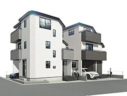 江戸川区松本2丁目 新築一戸建て／全2棟
