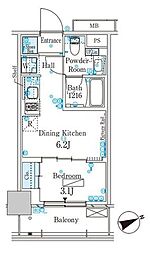 パークアクシス芝浦キャナル 613