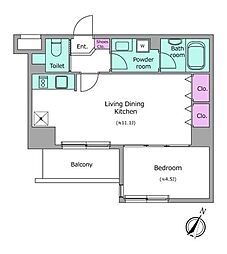 レジディア築地 206