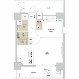 エスタート品川戸越2 1307