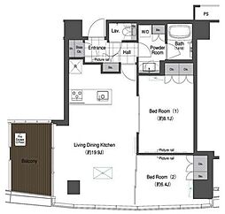 スカイハウス浜離宮 1906