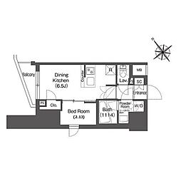 コンフォリア東大井 2-1303