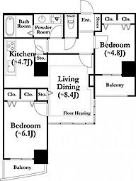 河田町ガーデン2 401